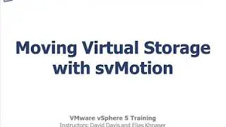 Migrating Virtual Machines with svmotion - VMware Documentation | VMware vSphere