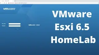 vmware esxi 6.5 install -HomeLab -