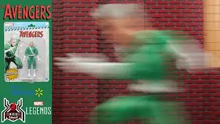 Marvel Legends Retro QUICKSILVER Green Suit Avengers X-Men Brotherhood of Evil Mutants Figure Review