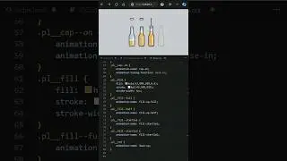 Day 033 - 🥳 Micro Css bottle loader animation design #coding #webdevelopment #htmlcss #programming