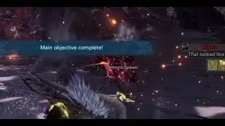 Slowmo of a clip (MHW)
