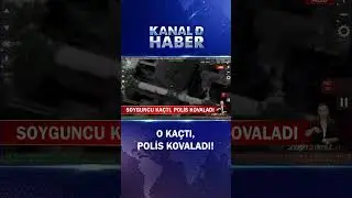 ABD'de Soyguncu Çalıntı Araçla Kaçtı, Trafiği Birbirine Kattı!