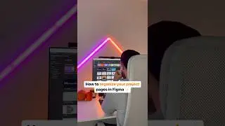 Organize your project pages in figma - full tutorial 📽️