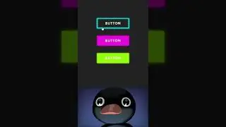 Neon Light Button Animation Effects on Hover