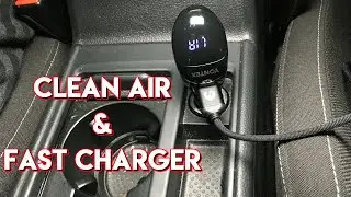 YONTEX Car Air Purifier & Smart Car Charger Review (2020)