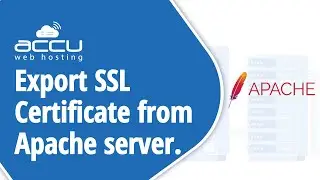 How to export SSL Certificate from Apache server?