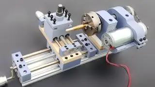 Making Lathe Machine at Home