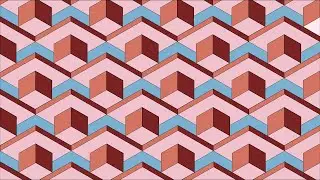 3d hexagon pattern wall design | hexagon pattern design  | Draw By Bilal