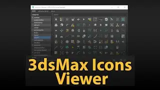 3dsMax Icons Viewer
