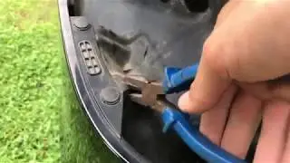 Как подтянуть и поднять бампер на Kia Rio