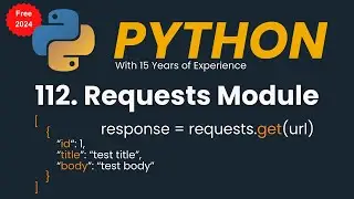 Python Requests | Requests Module | Read JSON from API