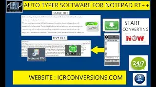 Auto Typer Software For Notepad RT++ | RT++ Auto Typer Software | Download RT++ Auto Typer Software