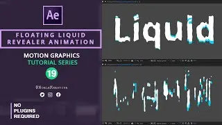 Floating Liquid Revealer Animation in After Effects