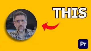 How To Make Circle Crop Video In Premiere Pro || Circle Crop Video Premiere Pro Tutorial