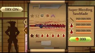 Shadow Fight 2 The Most Powerful Super Bleeding Sawblade