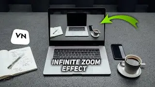 Infinite Zoom effect (limitless zoom) Vn Video Editor