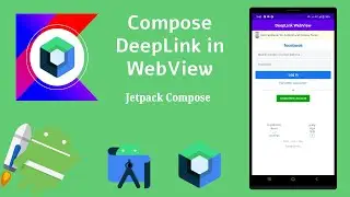 How to implement DeepLink in WebView in Jetpack Compose | Android | Kotlin | Make it Easy