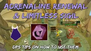 Adrenaline Renewals & Limitless Sigil DPS Tips [Runescape 3]