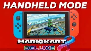 Mario Kart 8 Deluxe REVIEW - HANDHELD GAMEPLAY On Nintendo Switch 150cc Bell Cup & Crossing Cup