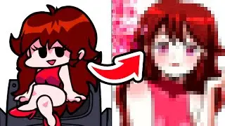 Drawing GirlFriend Anime Styles 【FRIDAY NIGHT FUNKIN】