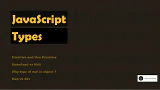 JavaScript Datatypes - Advanced JavaScript Interview Questions