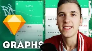 Graphs in UI Design 2 • Sketchapp Tutorial / Sketch 4 Tutorial