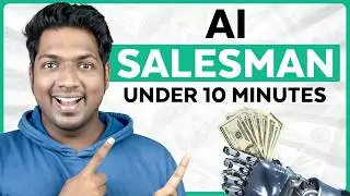 How I Built an AI Salesman in Just 10 Minutes 🤩 | No Coding