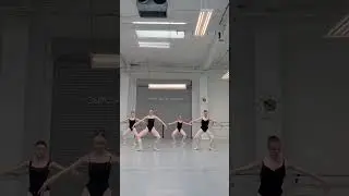 How we do Battement Tendu in Center #dance #ballet