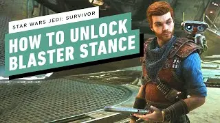 Star Wars Jedi: Survivor - How to Get a Blaster and Unlock Blaster Stance