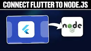 How to Connect Flutter to Node js 2024! (Full Tutorial)