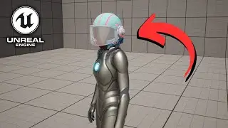 How to Attach a Helmet to the Character in Unreal Engine 5