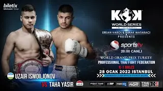 TAHA YASIR & UZAIR ISMOILJANOV  | KOK FIGHT SERIES İSTANBUL TÜRKİYE