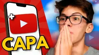 [FÁCIL] Como COLOCAR CAPA DE VÍDEO PERSONALIZADA pelo CELULAR! - NO YOUTUBE