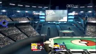 Brawl- : 0021 (Peach) vs DARK(Link)
