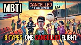 8 MBTI Types Trying to Catch a Flight… and Failing Hilariously ✈️🤣