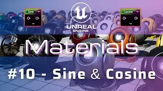 Sine & Cosine  - #10 Unreal Engine 5 Materials