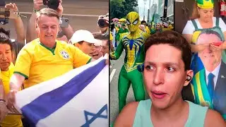 Bolsonaristas na Paulista enchendo o saco