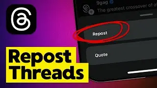 How to Repost Threads on Threads