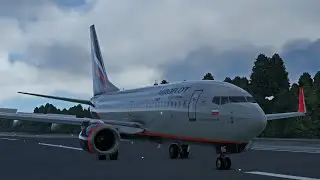 💨 737-700 | Вылет из Мурманска | Сильные порывы ветра | Возвращение