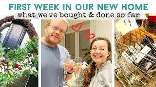 FIRST WEEK IN OUR NEW HOME I Huge IKEA Shop | What We've Bought & Done So Far | New Build