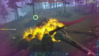 ARK OFFICIAL PVE - GAMMA RAGNAROK BOSS FIGHT - DRAGON & MANTICORE