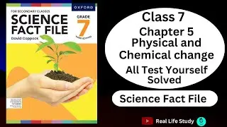 Chapter 5 All Test Yourself Solved || Science Fact File grade 7