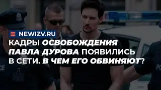 Кадры освобождения Павла Дурова появились в сети. В чем его обвиняют?