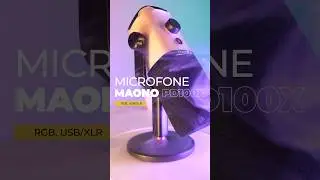 MICROFONE + MESA DE SOM BARATOS e CUSTOMIZÁVEIS! MAONO PD100X e MAONOCASTER G1 NEO