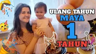 ULANG TAHUN MAYA YANG KE 1 || MERAYAKAN BERSAMA KELUARGA RUSIA