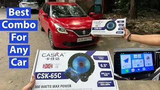 Best Component & Coaxial Speaker Combo For Any Car | Best Android Stereo For Any Car | Caska India