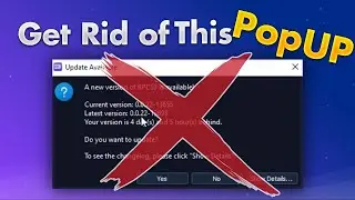 Get rid of This Annoying Pop Up Without Losing Updates! (RPCS3 Guide)
