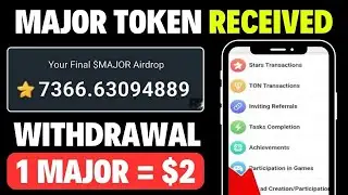 How to withdraw MAJOR Airdrop ($MAJOR) Token to BYBIT | OKX | BITGET