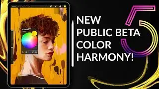 Procreate 5 Public Beta: NEW Color Harmony!