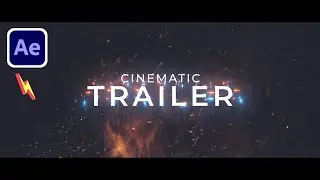 After Effects Tutorial: Cinematic Title Animation in After Effects (simple way!!!!)